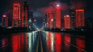 Neon City Night