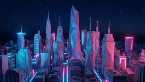 Neon City Poly