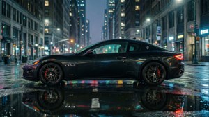 Neon City Rain