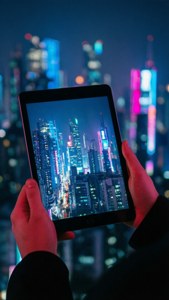 Neon City Tablet