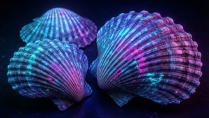 Neon Cockle Glow