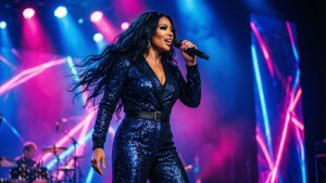 Neon Concert Queen