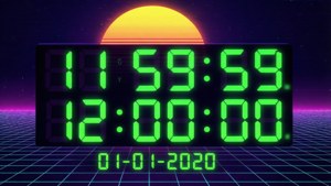 Neon Countdown 2020
