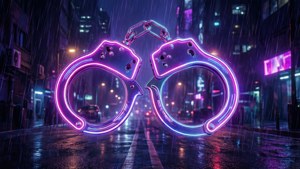 Neon Cuffs Cyberpunk