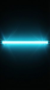 Neon Cyan Line