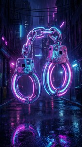 Neon Cyber Shackles