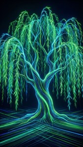 Neon Cyber Willow