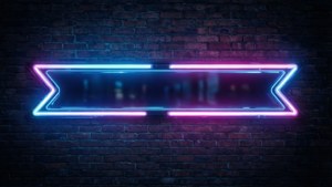 Neon Cyberpunk Banner