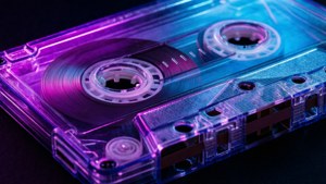 Neon Cyberpunk Cassette