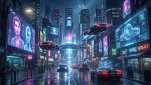 Neon Cyberpunk City