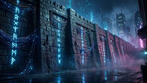 Neon Cyberpunk Firewall
