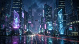 Neon Cyberpunk Genthru