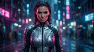 Neon Cyberpunk Icon