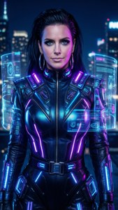 Neon Cyberpunk Katy
