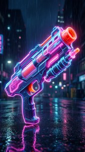 Neon Cyberpunk Nerf