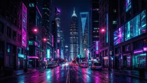 Neon Cyberpunk Oled