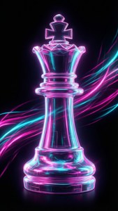 Neon Cyberpunk Queen