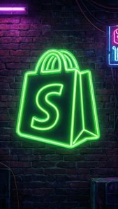Neon Cyberpunk Shopify