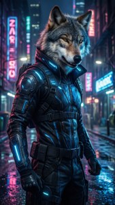 Neon Cyberpunk Sssniperwolf
