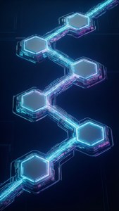 Neon Cyberpunk Timeline