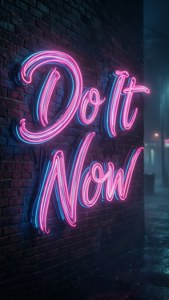 Neon Cyberpunk Urgency