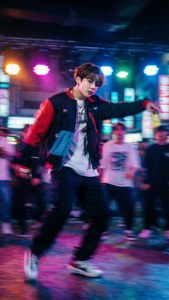 Neon Dance Move