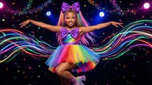 Neon Dance Party