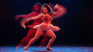 Neon Dance Trails