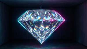 Neon Diamond Light