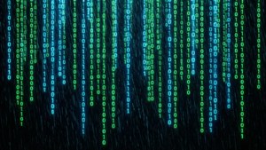 Neon Digital Rain