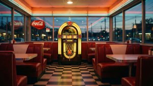Neon Diner Nostalgia