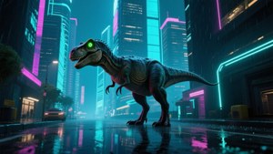 Neon Dino