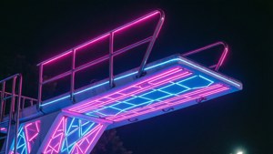 Neon Dive Wave