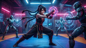Neon Dojo Training