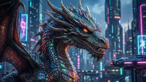 Neon Dragon City
