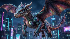 Neon Dragon Flight