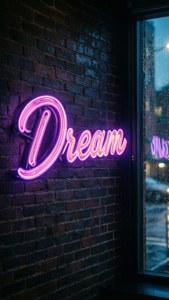 Neon Dream Sign