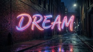 Neon Dream Sign
