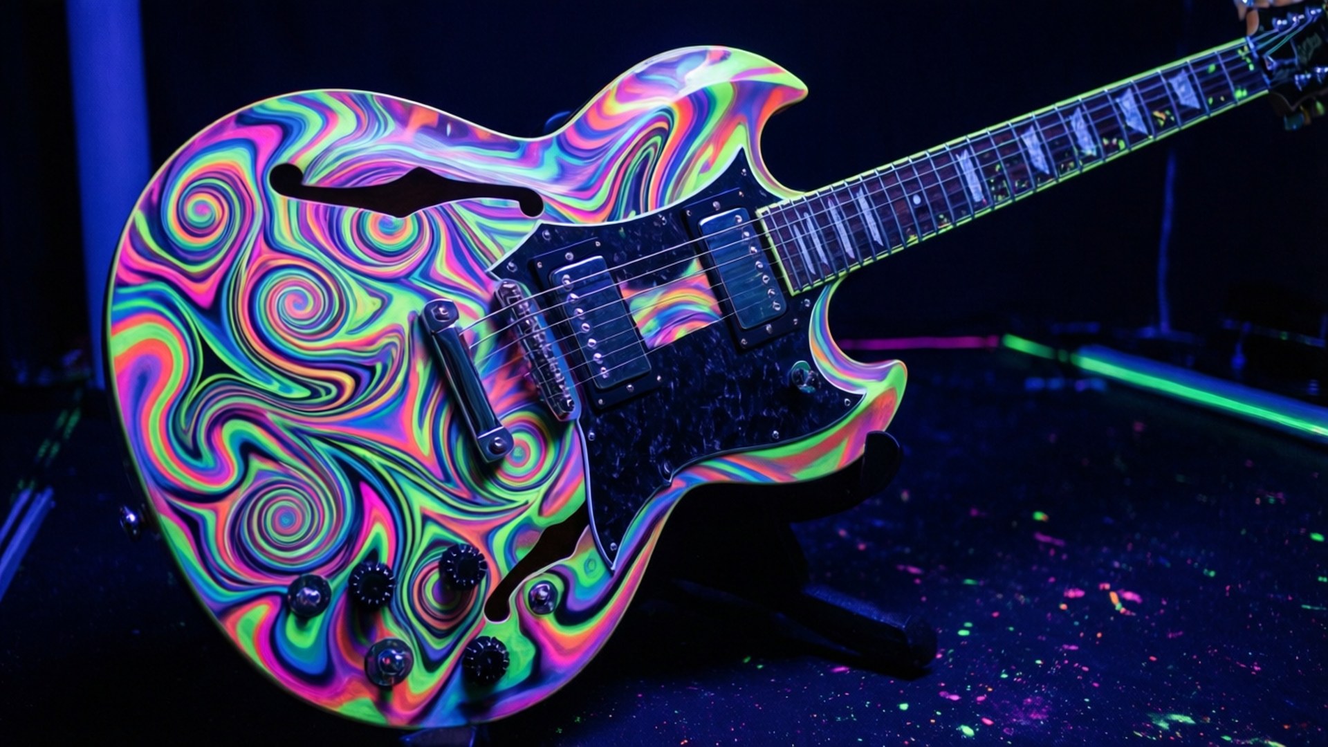 Neon Dreams by Wallpapers.art Studio