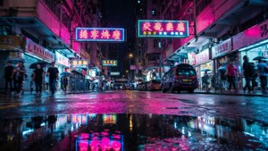 Neon Dreams of Hong Kong