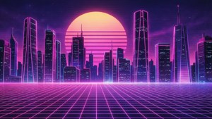 Neon Dusk City