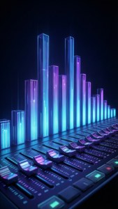 Neon Equalizer Bars