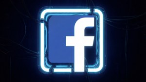 Neon Facebook Glow