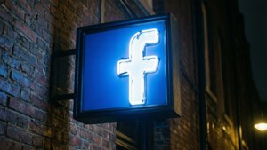 Neon Facebook Sign