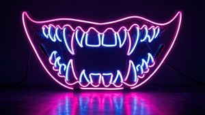 Neon Fangs Cyberpunk