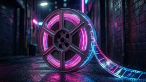 Neon Film Roll