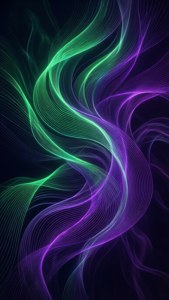 Neon Flow Lines