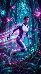 Neon Forest Glide