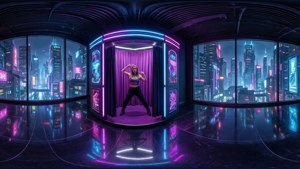 Neon Future Photo Booth