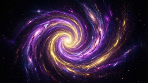 Neon Galaxy Swirl